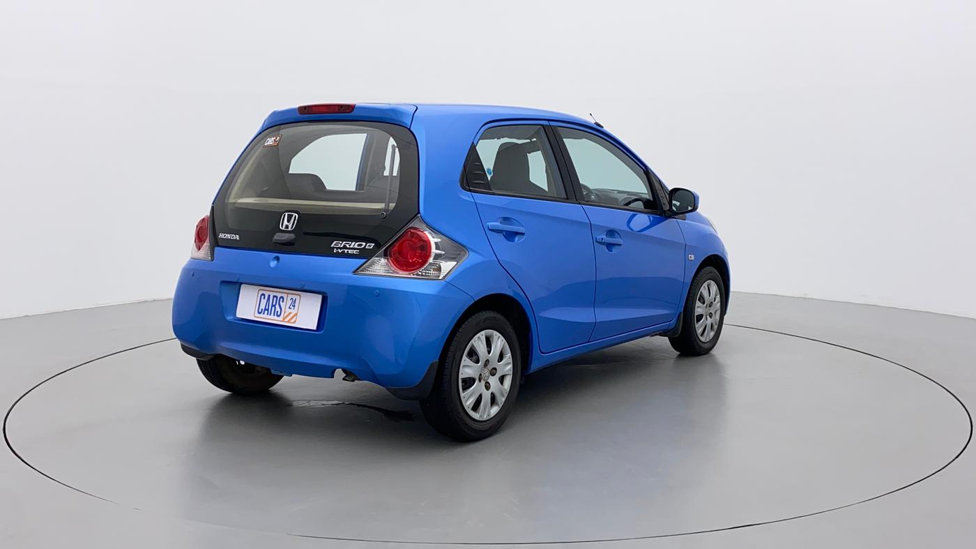 2012 Honda Brio S(O) MT, Petrol, Manual, 58,520 km, Right Back Diagonal