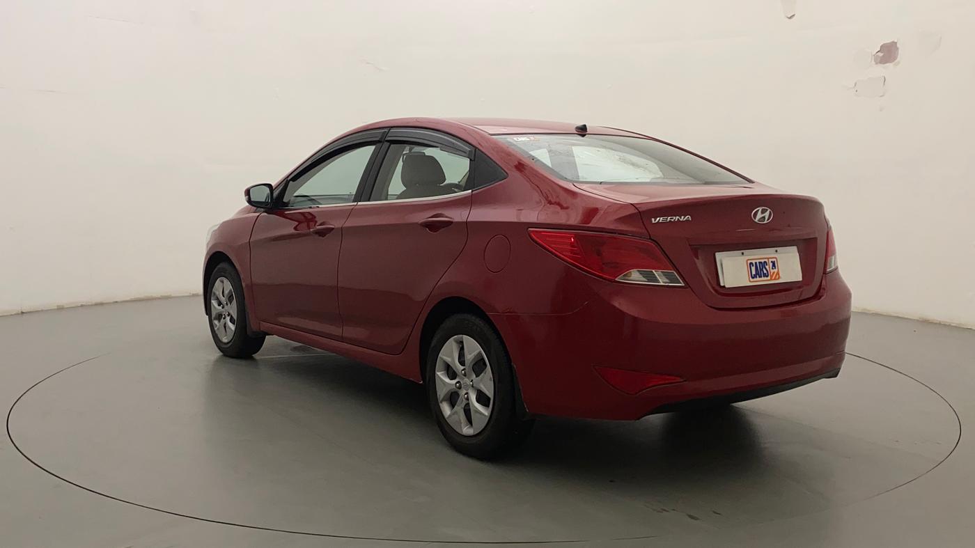 2017 Hyundai Verna 1.4 VTVT, CNG, Manual, 1,05,216 km, Left Back Diagonal