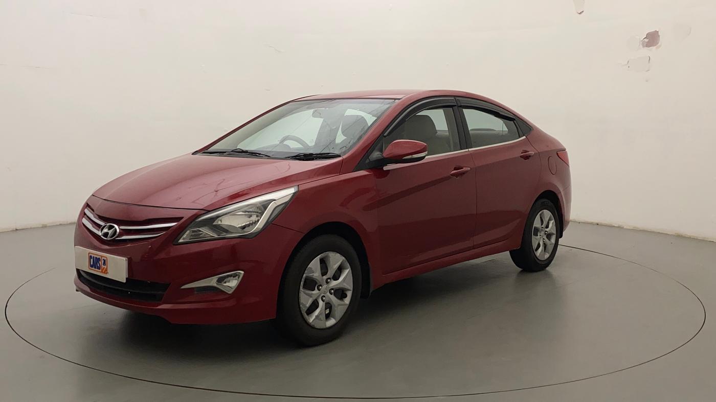 2017 Hyundai Verna 1.4 VTVT, CNG, Manual, 1,05,216 km, Left Front Diagonal