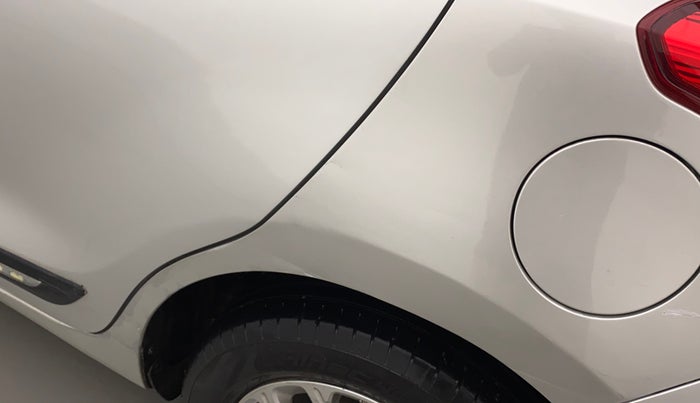 2018 Maruti Swift ZXI AMT, Petrol, Automatic, 56,327 km, Left quarter panel - Slightly dented