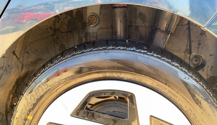 2023 Hyundai GRAND I10 NIOS SPORTZ 1.2 KAPPA VTVT, Petrol, Manual, 34,664 km, Left Rear Tyre Tread