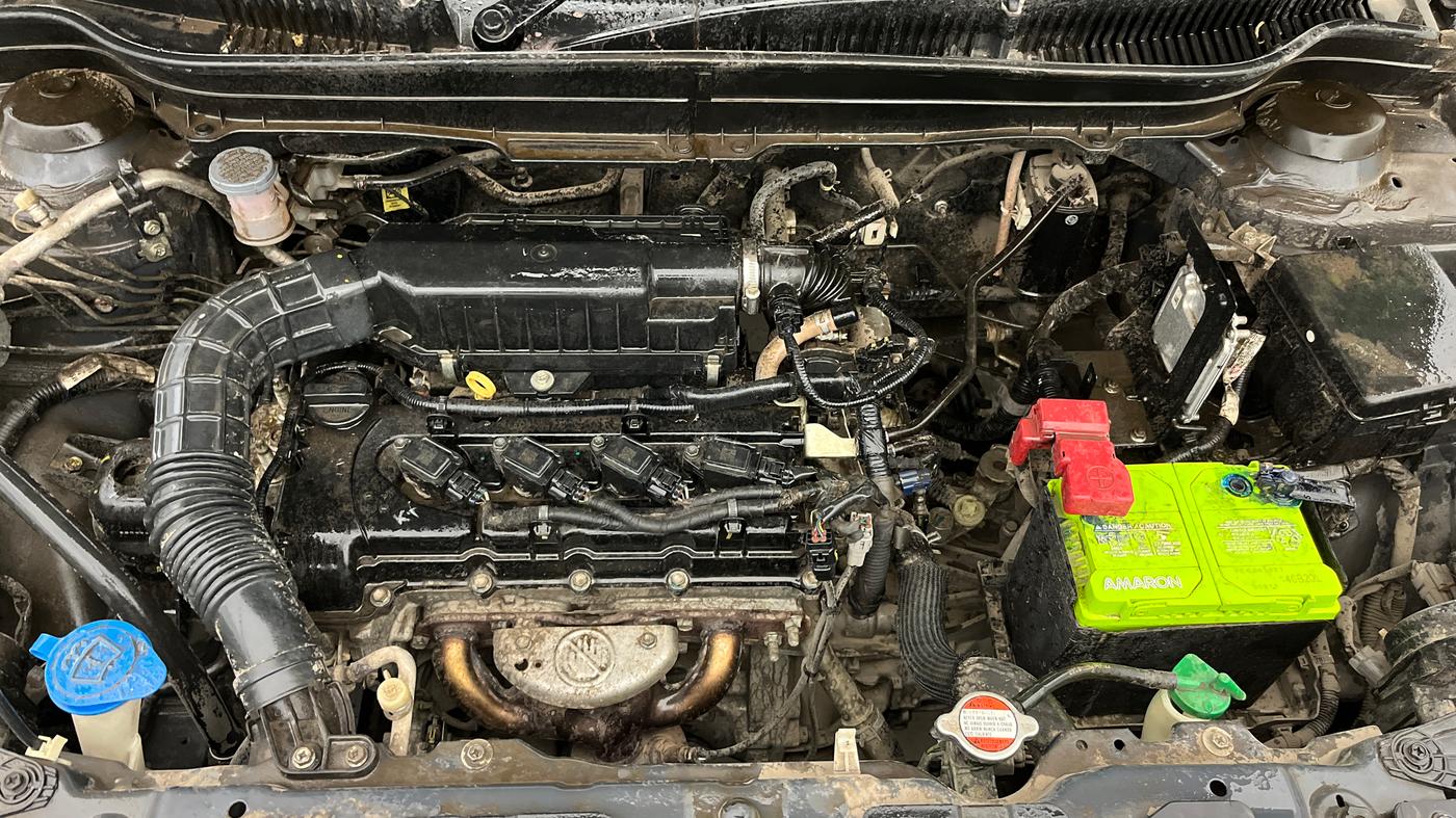 2022 Maruti Vitara Brezza LXI, Petrol, Manual, 20,418 km, Engine View