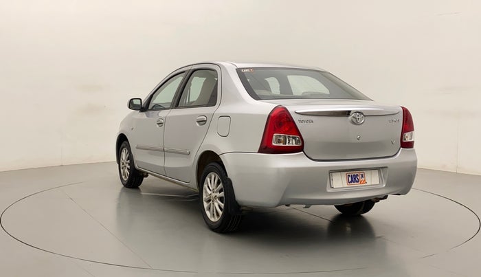 2011 Toyota Etios V, Petrol, Manual, 1,04,736 km, Right Back Diagonal