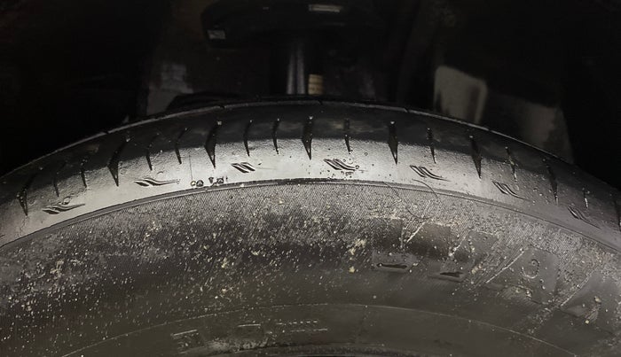 2019 Tata NEXON XZA PLUS PETROL, Petrol, Automatic, 58,862 km, Right Front Tyre Tread