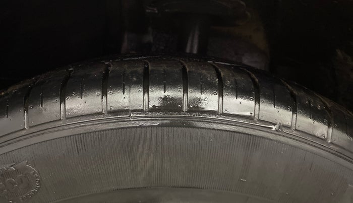 2019 Tata NEXON XZA PLUS PETROL, Petrol, Automatic, 58,862 km, Left Front Tyre Tread