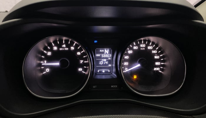 2019 Tata NEXON XZA PLUS PETROL, Petrol, Automatic, 58,862 km, Odometer Image