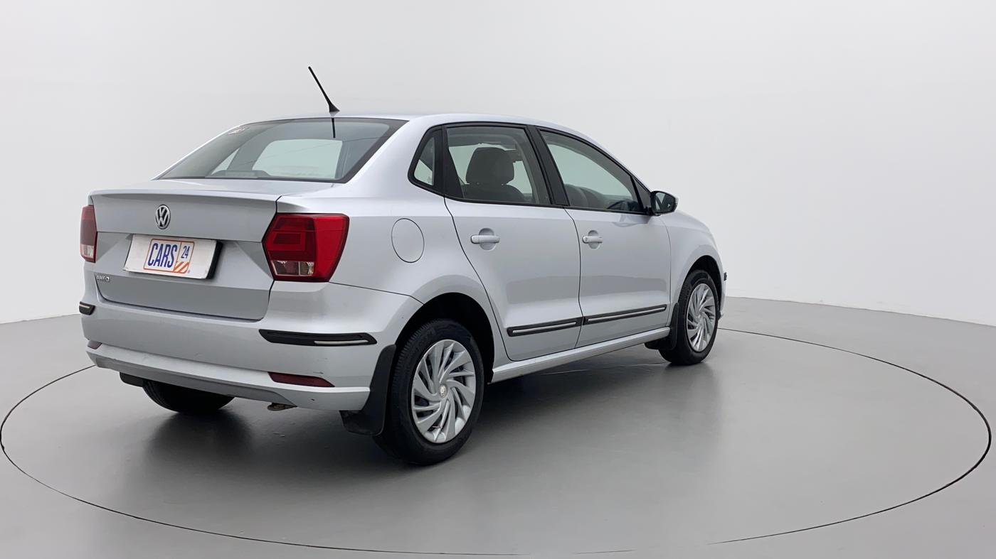 2018 Volkswagen Ameo COMFORTLINE 1.0L, Petrol, Manual, 47,592 km, Right Back Diagonal