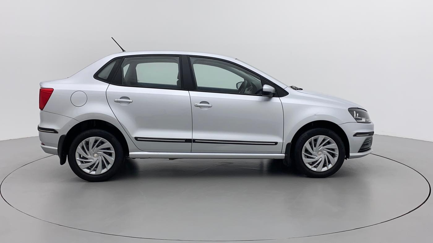 2018 Volkswagen Ameo COMFORTLINE 1.0L, Petrol, Manual, 47,592 km, Right Side View