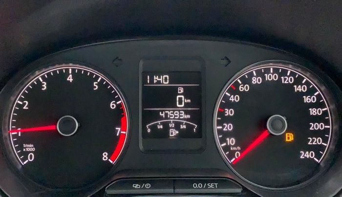 2018 Volkswagen Ameo COMFORTLINE 1.0L, Petrol, Manual, 47,592 km, Odometer Image
