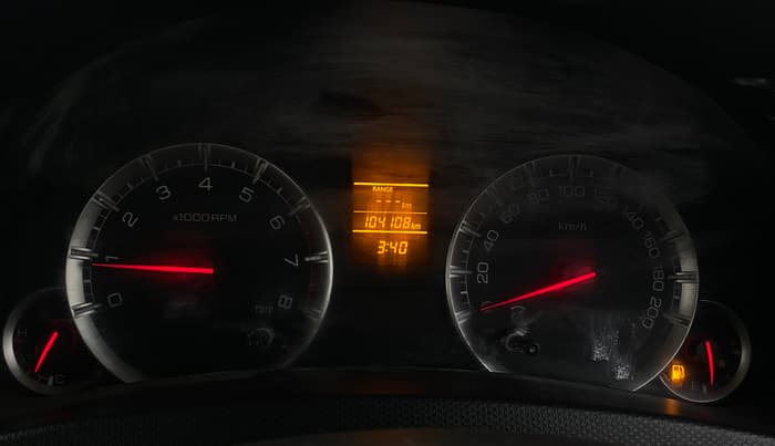 2013 Maruti Swift Dzire VXI, Petrol, Manual, 1,04,105 km, Odometer Image