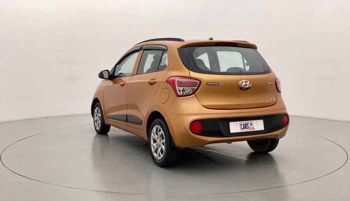 2017 Hyundai Grand i10 SPORTZ O 1.2, Petrol, Manual, 38,235 km, Left Back Diagonal