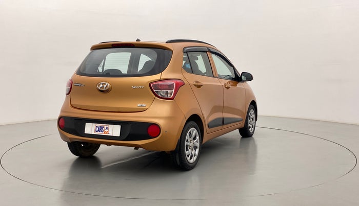 2017 Hyundai Grand i10 SPORTZ O 1.2, Petrol, Manual, 38,235 km, Right Back Diagonal