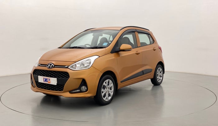 2017 Hyundai Grand i10 SPORTZ O 1.2, Petrol, Manual, 38,235 km, Left Front Diagonal
