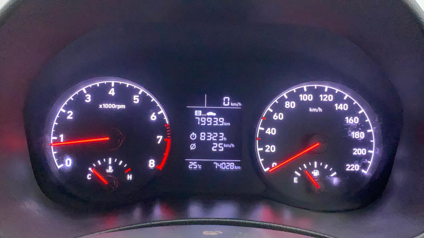 2019 Hyundai Verna 1.4 EX PETROL, Petrol, Manual, 73,775 km, Odometer Image