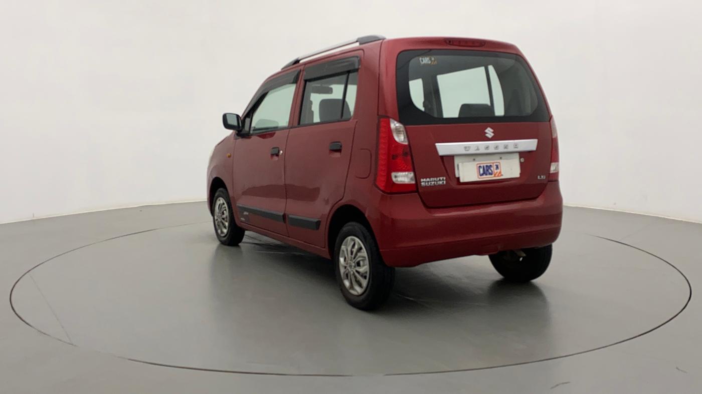 2014 Maruti Wagon R 1.0 LXI CNG, CNG, Manual, 55,726 km, Left Back Diagonal