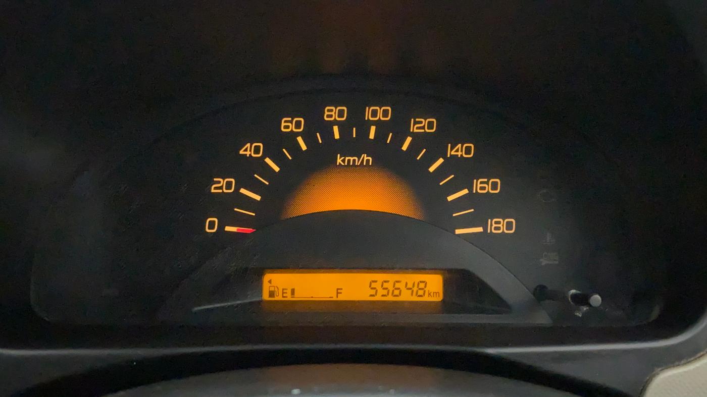 2014 Maruti Wagon R 1.0 LXI CNG, CNG, Manual, 55,726 km, Odometer Image