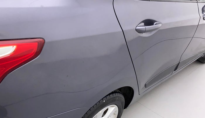 2017 Hyundai Xcent SX 1.2, Petrol, Manual, 1,10,011 km, Right quarter panel - Slightly dented