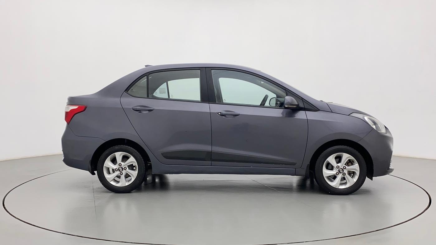 2017 Hyundai Xcent SX 1.2, Petrol, Manual, 1,10,011 km, Right Side View