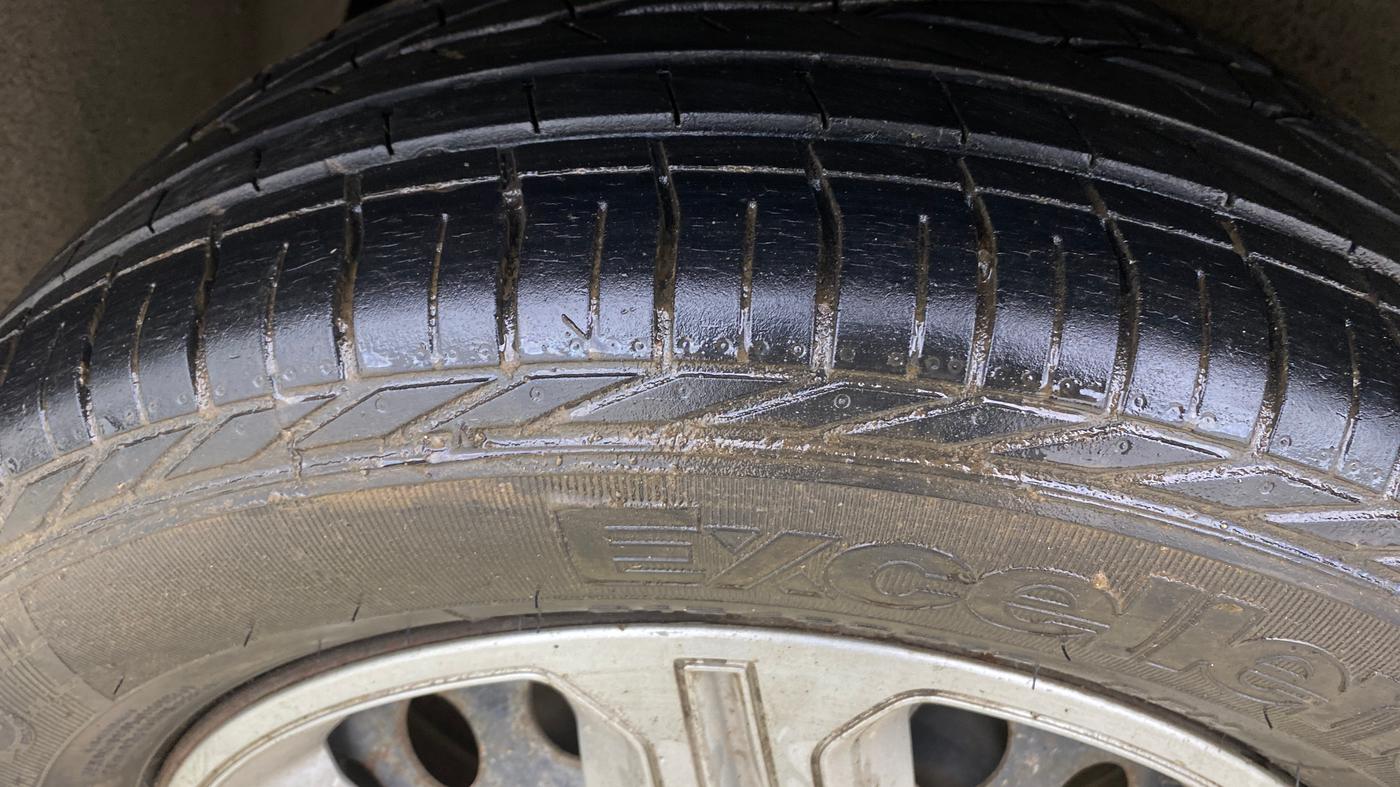 2019 Tata NEXON XMA PETROL, Petrol, Automatic, 21,699 km, Right Rear Tyre Tread