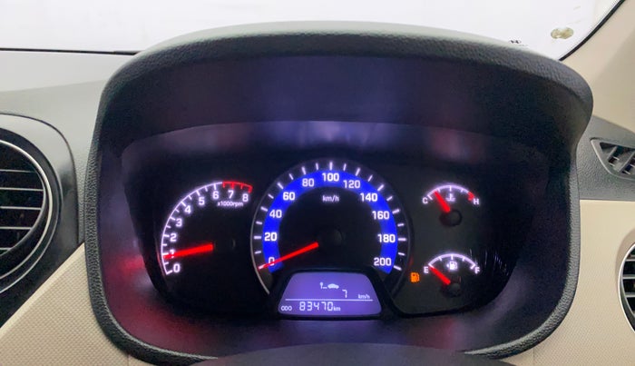 2015 Hyundai Xcent S 1.2, Petrol, Manual, 83,466 km, Odometer Image