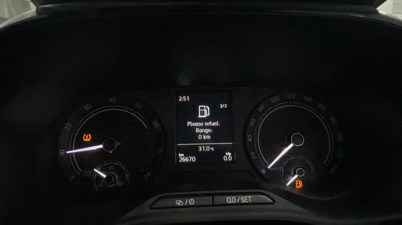 2023 Skoda SLAVIA AMBITION 1.0L TSI MT, Petrol, Manual, 26,643 km, Odometer Image