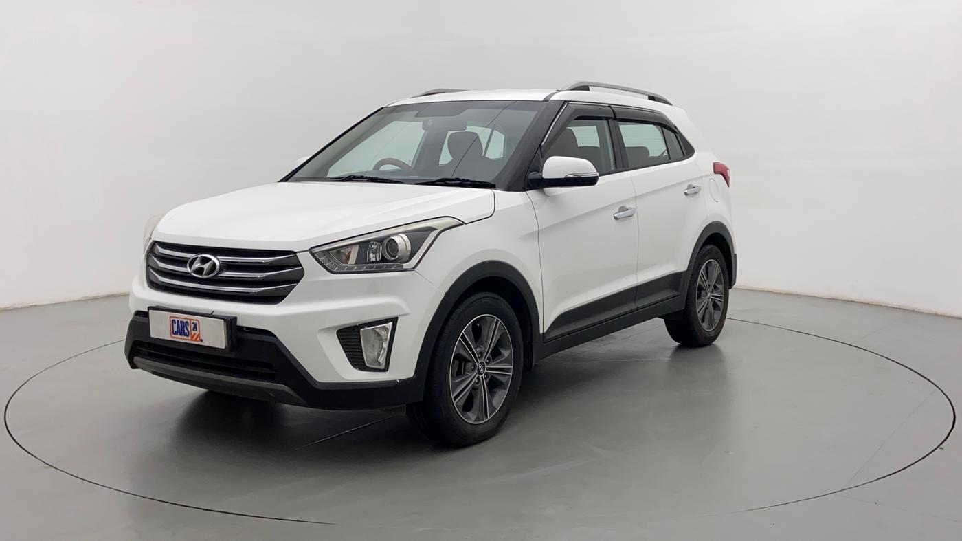 2016 Hyundai Creta 1.6 SX PLUS AUTO PETROL, Petrol, Automatic, 91,713 km, Left Front Diagonal