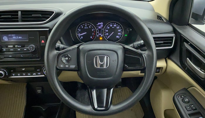 2018 Honda Amaze 1.2 V MT I-VTEC, Petrol, Manual, 29,299 km, Steering Wheel Close Up