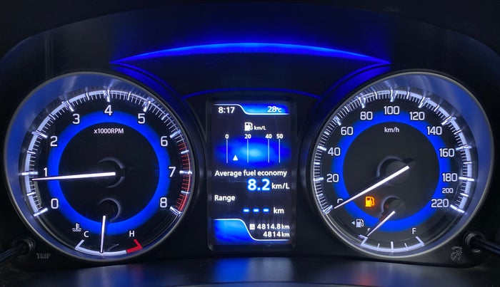 2021 Maruti Baleno ZETA 1.2 K12, Petrol, Manual, 4,939 km, Odometer Image