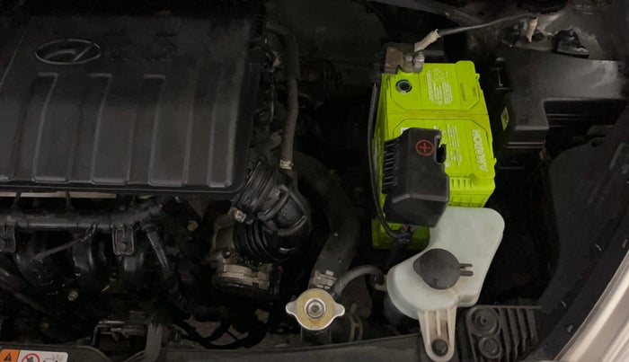 2017 Hyundai Grand i10 SPORTZ 1.2 KAPPA VTVT, Petrol, Manual, 45,957 km, Engine View - Left