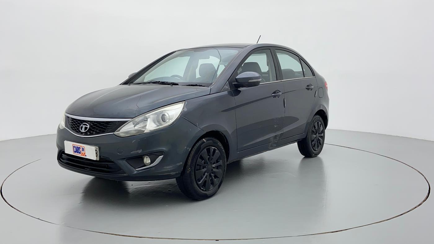 2015 Tata Zest XM PETROL, Petrol, Manual, 83,290 km, Left Front Diagonal
