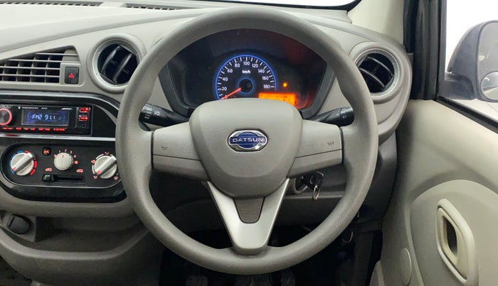 2016 Datsun Redi Go T (O), Petrol, Manual, 68,601 km, Steering Wheel Close Up