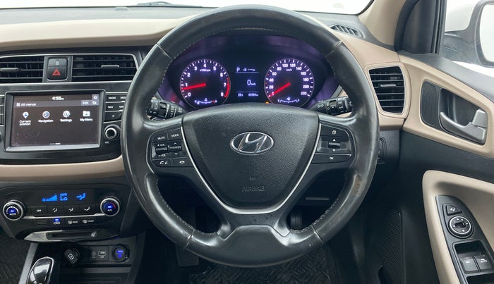 2019 Hyundai Elite i20 ASTA (O) CVT, Petrol, Automatic, 48,934 km, Steering Wheel Close Up
