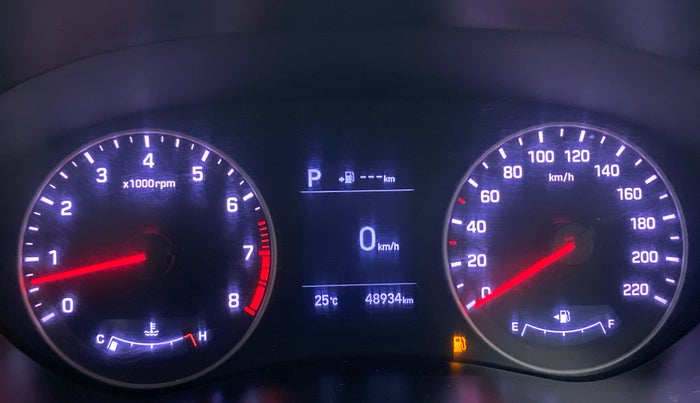 2019 Hyundai Elite i20 ASTA (O) CVT, Petrol, Automatic, 48,934 km, Odometer Image