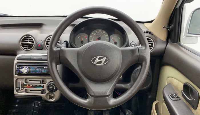 2012 Hyundai Santro Xing GL PLUS, Petrol, Manual, 94,839 km, Steering Wheel Close Up