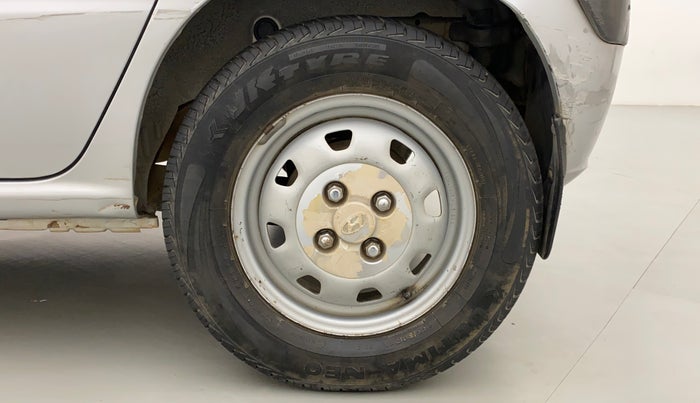 2012 Hyundai Santro Xing GL PLUS, Petrol, Manual, 94,839 km, Left Rear Wheel