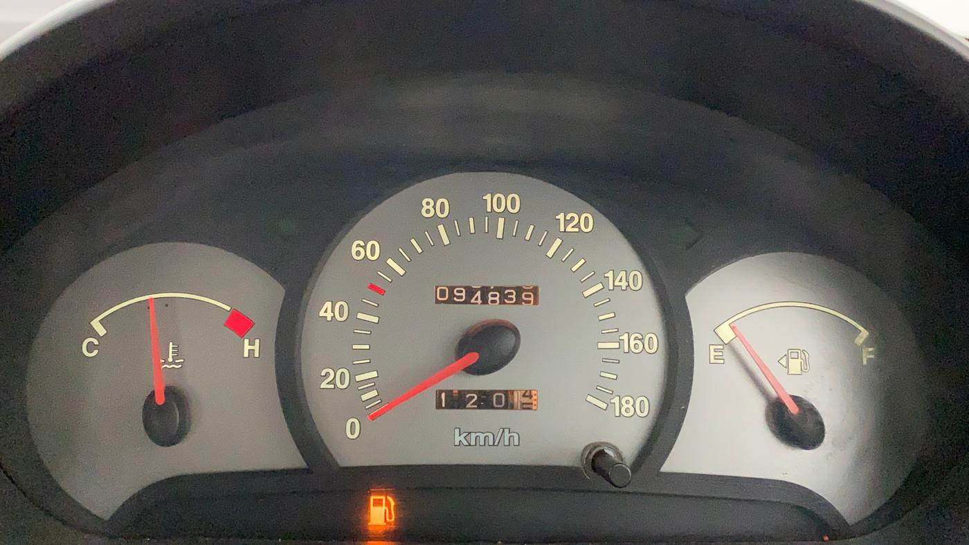 2012 Hyundai Santro Xing GL PLUS, Petrol, Manual, 94,839 km, Odometer Image