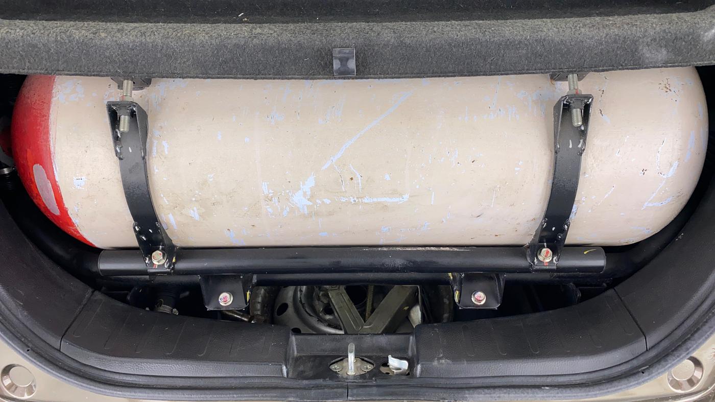 2014 Maruti Wagon R 1.0 LXI CNG, CNG, Manual, 68,538 km, Boot Inside