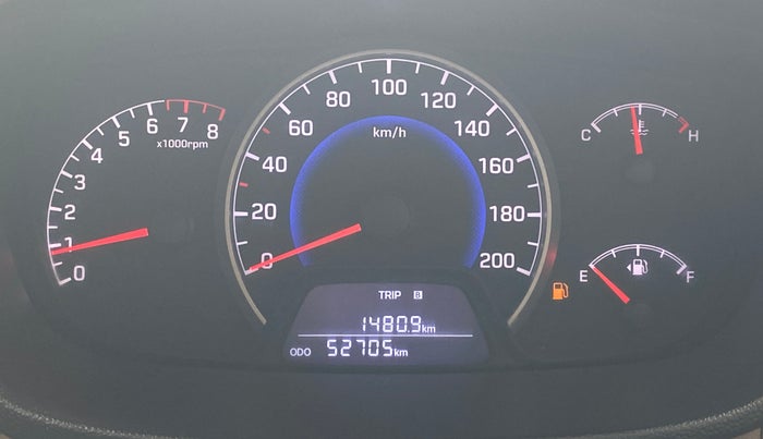 2018 Hyundai Grand i10 SPORTZ 1.2 KAPPA VTVT, Petrol, Manual, 52,665 km, Odometer Image