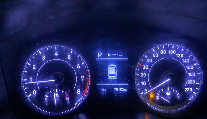 2019 Hyundai VENUE SX PLUS 1.0 TURBO DCT, Petrol, Automatic, 70,097 km, Odometer Image