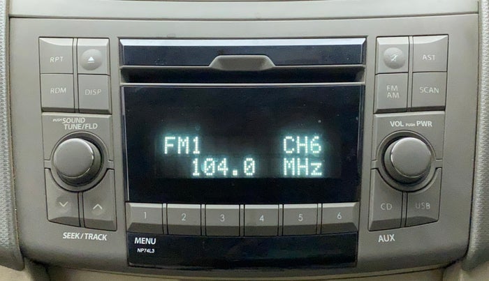 2014 Maruti Ertiga ZXI, Petrol, Manual, 78,873 km, Infotainment System