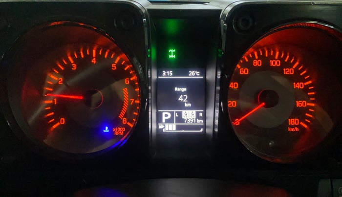 2024 Maruti JIMNY ALPHA ALL GRIP PRO AT, Petrol, Automatic, 7,384 km, Odometer Image