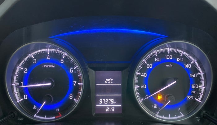 2016 Maruti Baleno DELTA PETROL 1.2, Petrol, Manual, 97,531 km, Odometer Image