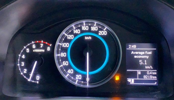 2018 Maruti IGNIS DELTA 1.2 K12, Petrol, Manual, 8,493 km, Odometer Image