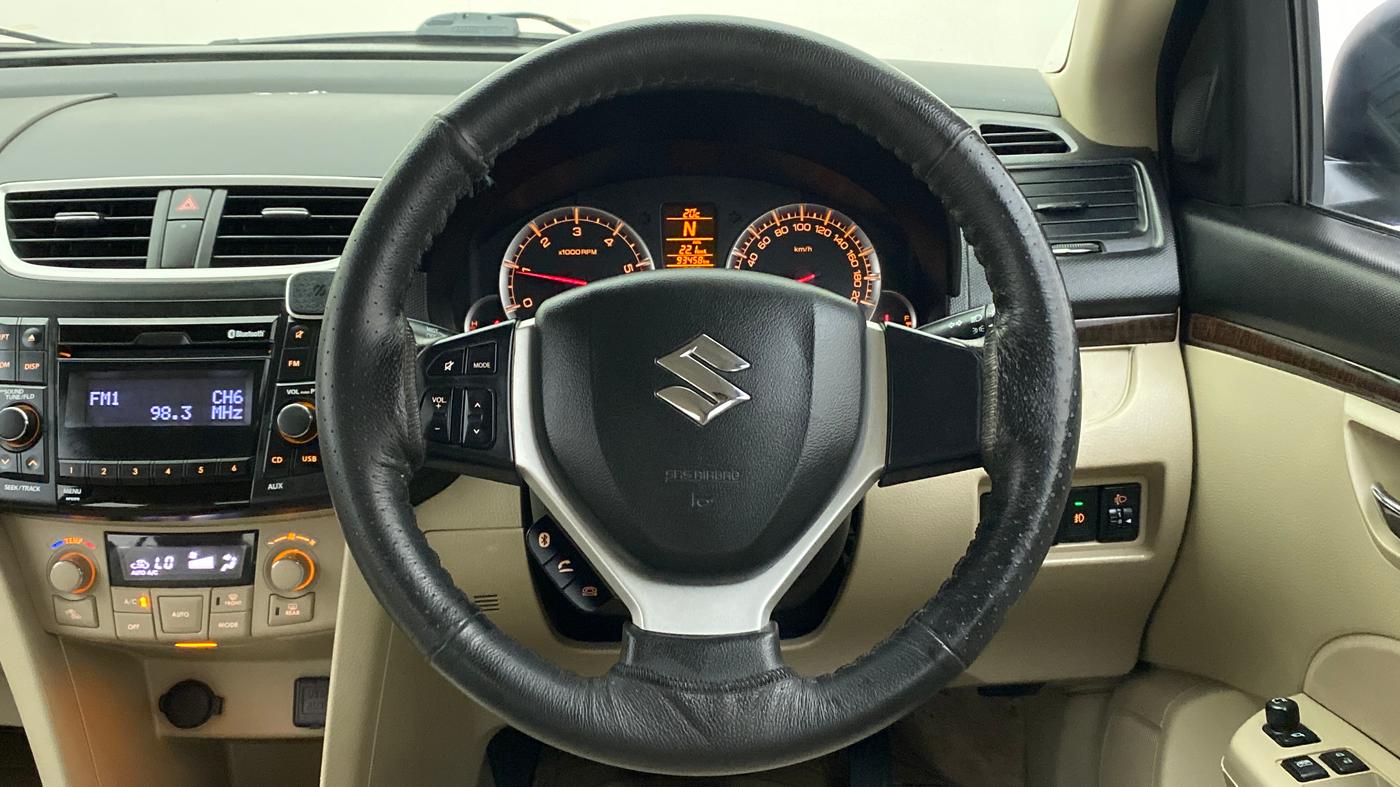 2016 Maruti Swift Dzire ZDI AMT, Diesel, Automatic, 93,458 km, Steering Wheel Close Up