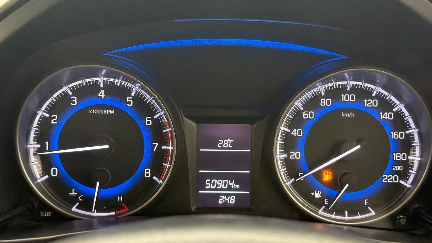 2017 Maruti Baleno DELTA PETROL 1.2, Petrol, Manual, 50,894 km, Odometer Image