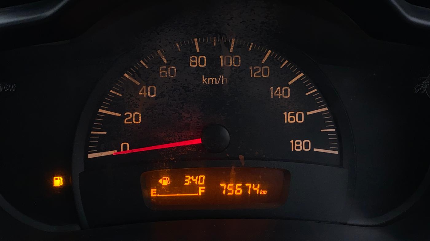 2014 Maruti Celerio VXI, Petrol, Manual, 75,637 km, Odometer Image