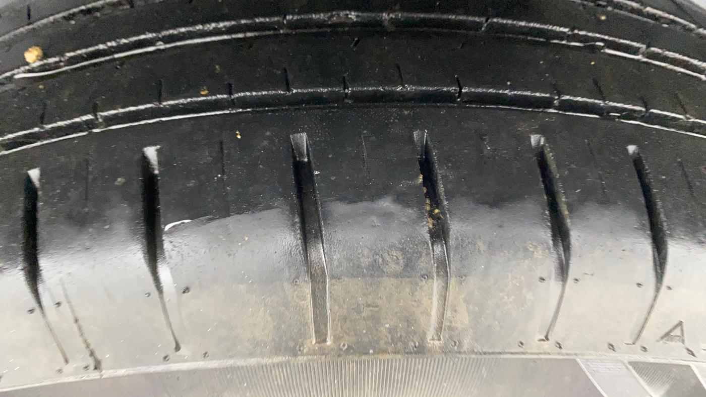 2022 Maruti Baleno DELTA PETROL 1.2, Petrol, Manual, 51,159 km, Left Rear Tyre Tread
