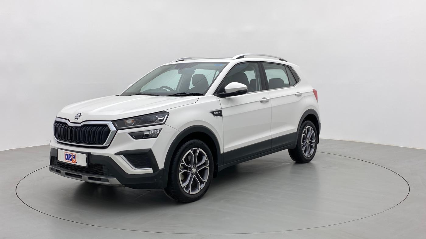 2021 Skoda KUSHAQ STYLE 1.5 TSI MT, Petrol, Manual, 8,360 km, Left Front Diagonal