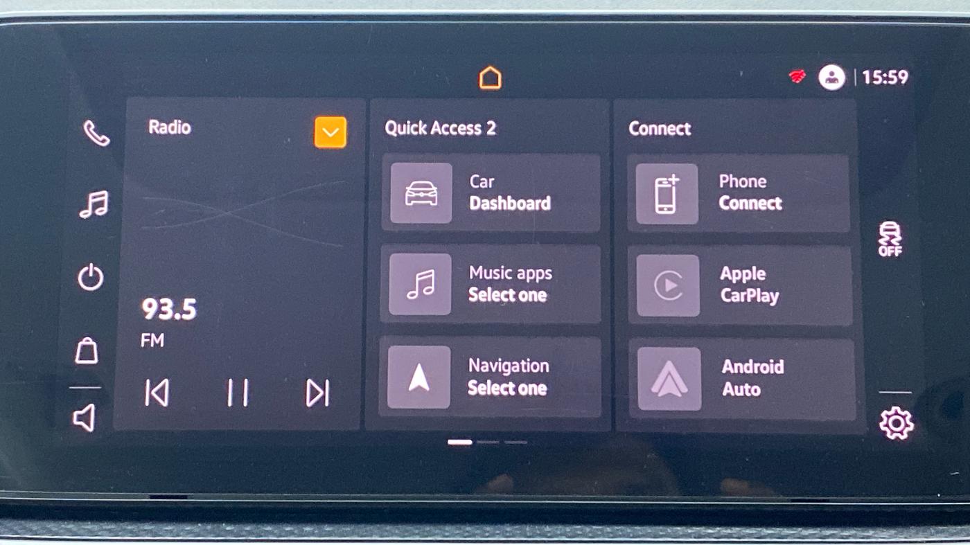2021 Skoda KUSHAQ STYLE 1.5 TSI MT, Petrol, Manual, 8,360 km, Apple CarPlay and Android Auto