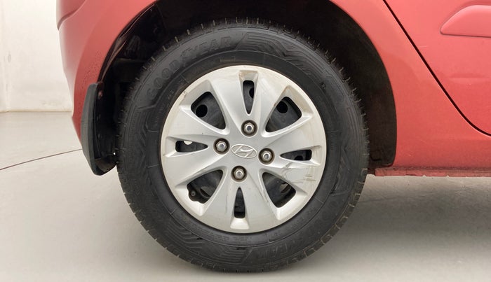 2011 Hyundai i10 SPORTZ 1.2, Petrol, Manual, 75,300 km, Right Rear Wheel